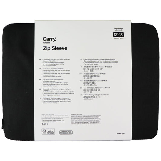 Incase Carry Series 12-13-inch Laptop/Tablet Zip Sleeve - Graphite