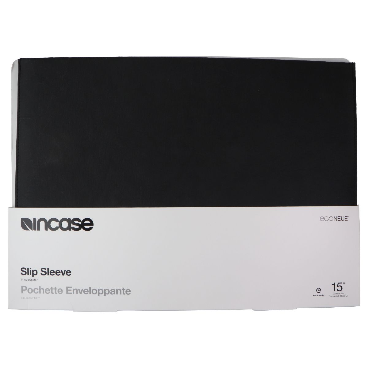 Incase Slip ecoNEUE Sleeve for Apple MacBook Pro 15-in (USB-C) - Black Computer Accessories - Laptop Cases & Bags Incase - Simple Cell Bulk Wholesale Pricing - USA Seller