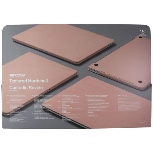 Incase Textured Hardshell Woolenex Case for MacBook Pro 15in (USB-C) - Pink Computer Accessories - Laptop Cases & Bags Incase - Simple Cell Bulk Wholesale Pricing - USA Seller