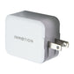 InMotion (20W/3A) Fast 2 Port Wall Charger with USB-A and USB-C Ports - White Cell Phone - Chargers & Cradles InMotion - Simple Cell Bulk Wholesale Pricing - USA Seller