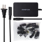 InMotion 65-Watt (2m/6.6-Ft) Universal Laptop Charger with 13 Connectors - Black Computer Accessories - Laptop Power Adapters/Chargers InMotion - Simple Cell Bulk Wholesale Pricing - USA Seller