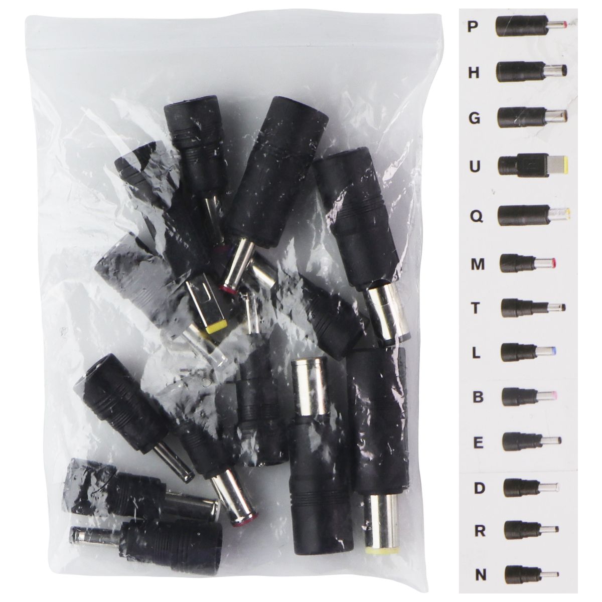 InMotion 65-Watt (2m/6.6-Ft) Universal Laptop Charger with 13 Connectors - Black Computer Accessories - Laptop Power Adapters/Chargers InMotion - Simple Cell Bulk Wholesale Pricing - USA Seller