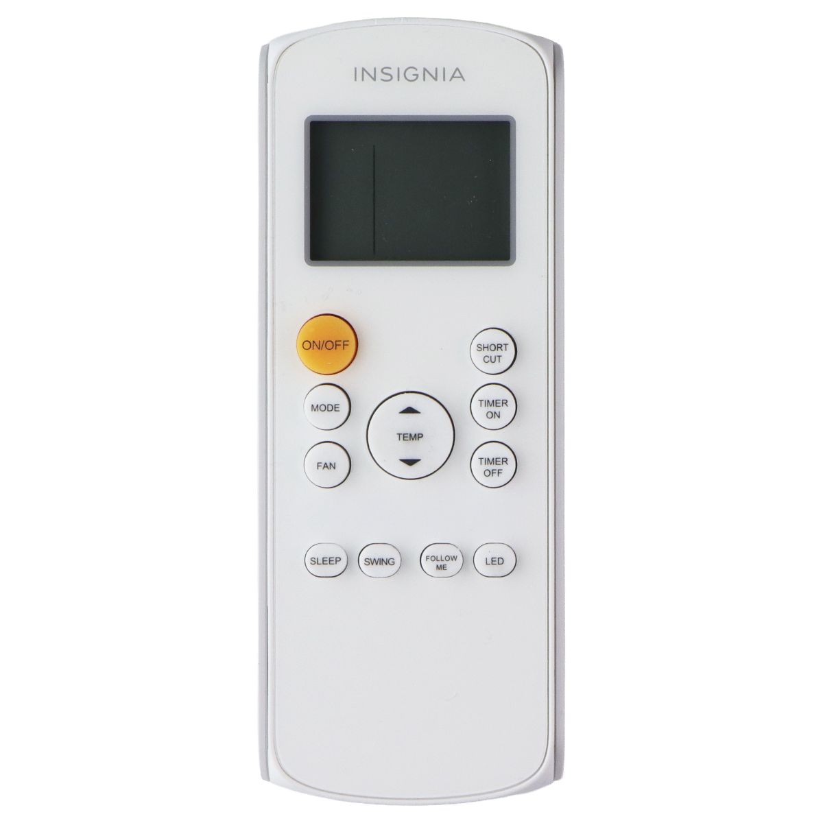 INSIGNIA Remote Control for Air Conditioner (RG57H4/BGEFU1) - White TV, Video & Audio Accessories - Remote Controls Insignia - Simple Cell Bulk Wholesale Pricing - USA Seller