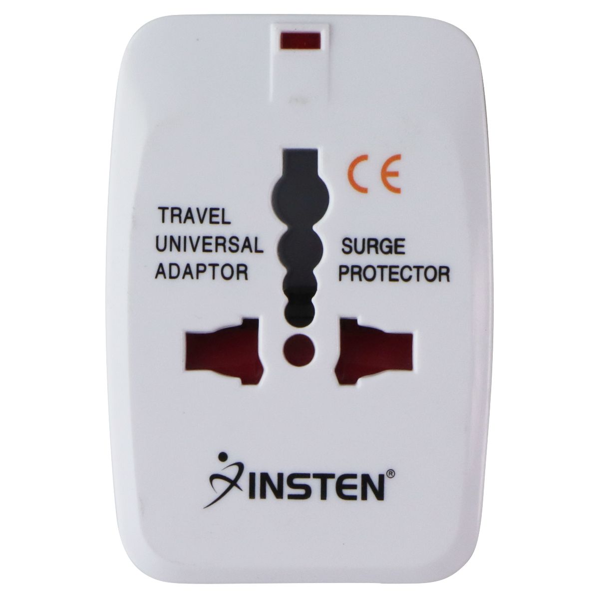 INSTEN Travel Universal Adapter for 150+ Countries - White (2075204) Cell Phone - Cables & Adapters Insten - Simple Cell Bulk Wholesale Pricing - USA Seller