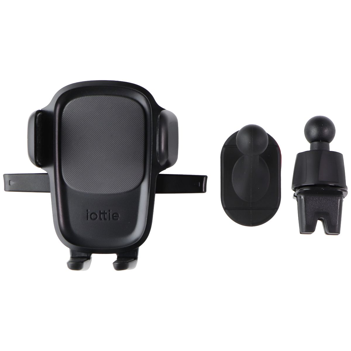 iOttie Easy One Touch 5 - Smartphone 2-in-1 Car Mount - Black Cell Phone - Mounts & Holders iOttie - Simple Cell Bulk Wholesale Pricing - USA Seller