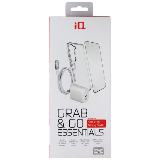 iQ Grab & Go Essentials Case and Charger Kit for Samsung Galaxy S24 FE