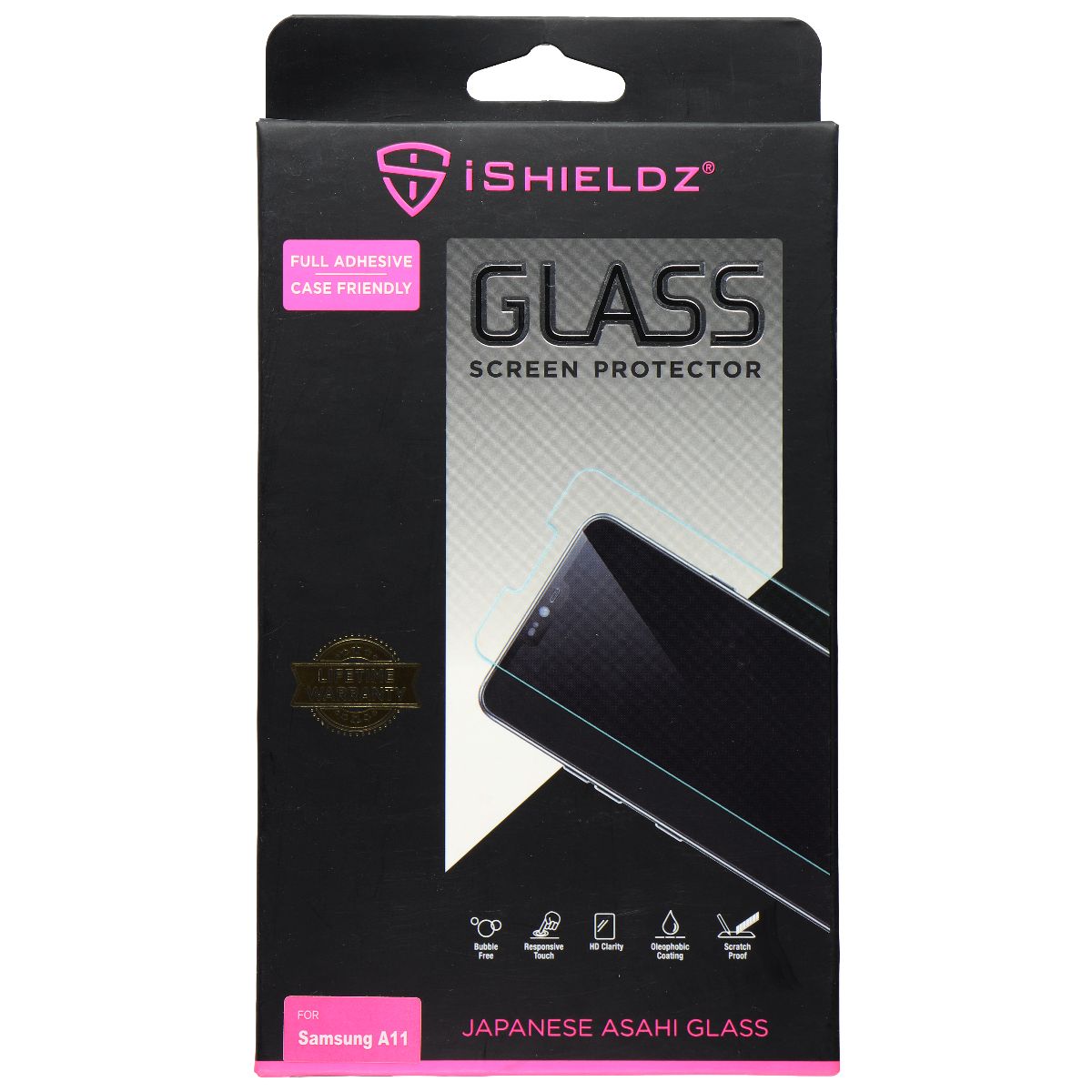 iShieldz Asahi Tempered Glass Protector for Samsung Galaxy A11 (2020) - Clear Cell Phone - Screen Protectors iShieldz - Simple Cell Bulk Wholesale Pricing - USA Seller