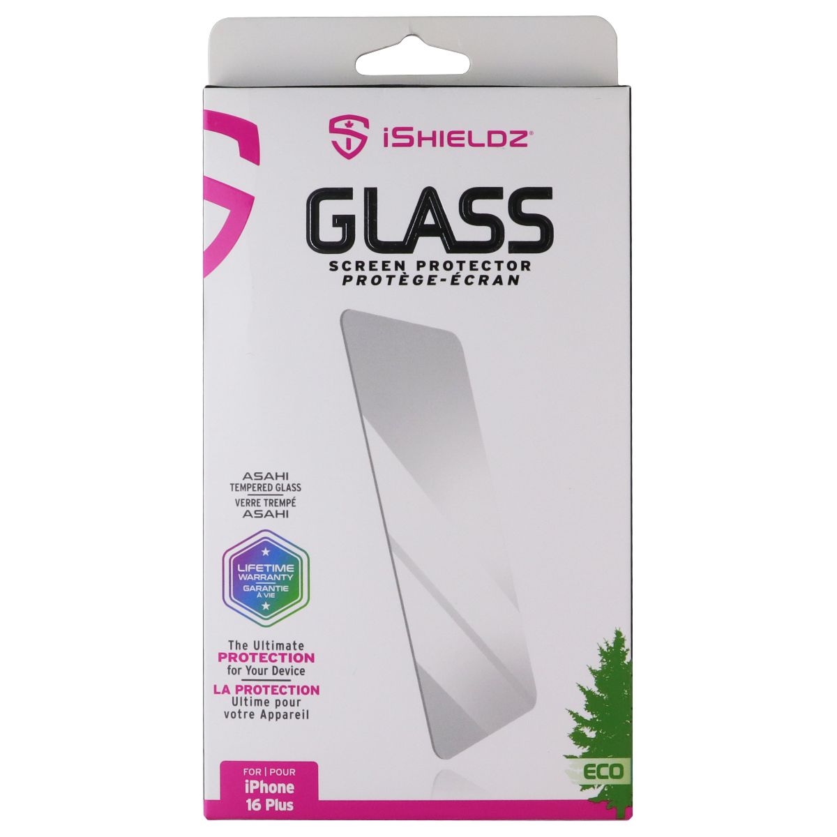 iShieldz Glass Screen Protector for Apple iPhone 16 Plus Smartphones