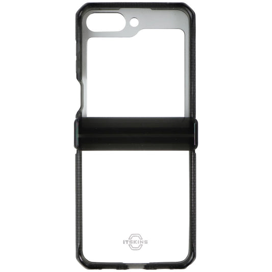 ITSKINS Hybrid_R Clear Hinge Case for Samsung Galaxy Z Flip5 - Black/Transparent