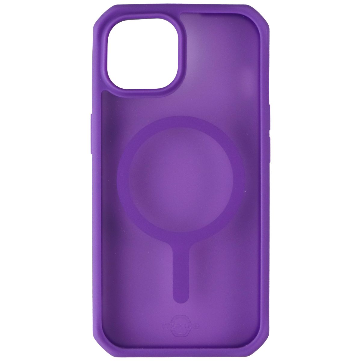 ITSKINS Hybrid_R Frost Case for MagSafe for iPhone 15/14 - Deep Purple Cell Phone - Cases, Covers & Skins ITSKINS - Simple Cell Bulk Wholesale Pricing - USA Seller