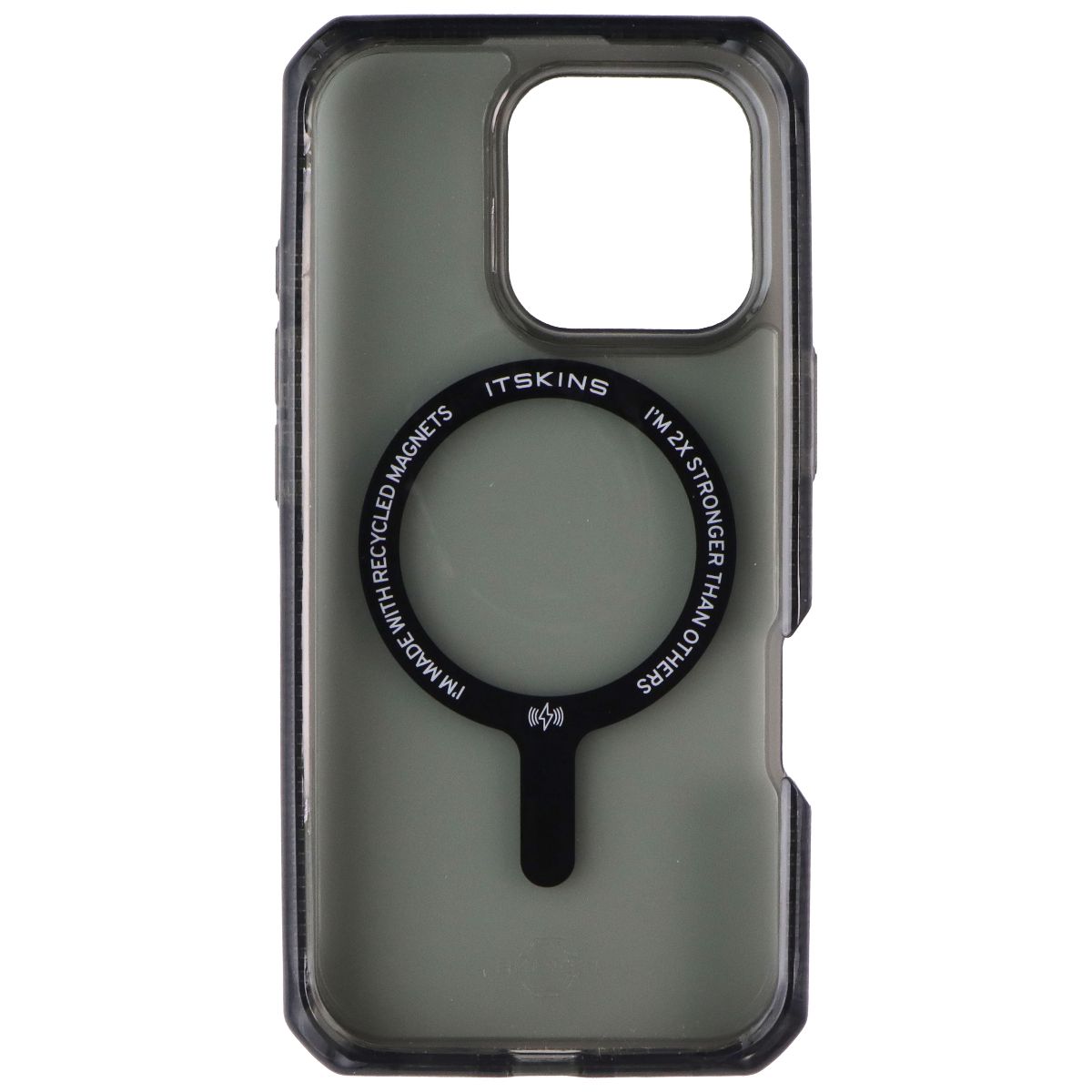 ITSKINS Hybrid_R VAPOR Series Case for MagSafe for iPhone 16 Pro - Smoke Cell Phone - Cases, Covers & Skins ITSKINS - Simple Cell Bulk Wholesale Pricing - USA Seller