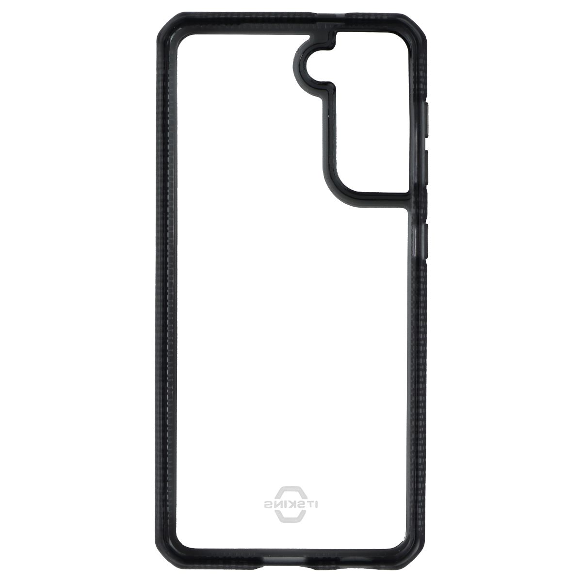 ITSKINS Hybrid Clear Case for Samsung Galaxy S21 4G & 5G - Black Tint/Clear