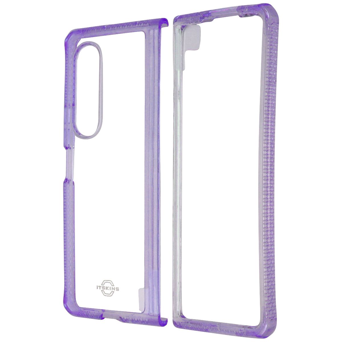 ITSKINS Hybrid R // Clear Case for Samsung Galaxy Z Fold3 5G - Lavender/Clear Cell Phone - Cases, Covers & Skins ITSKINS - Simple Cell Bulk Wholesale Pricing - USA Seller