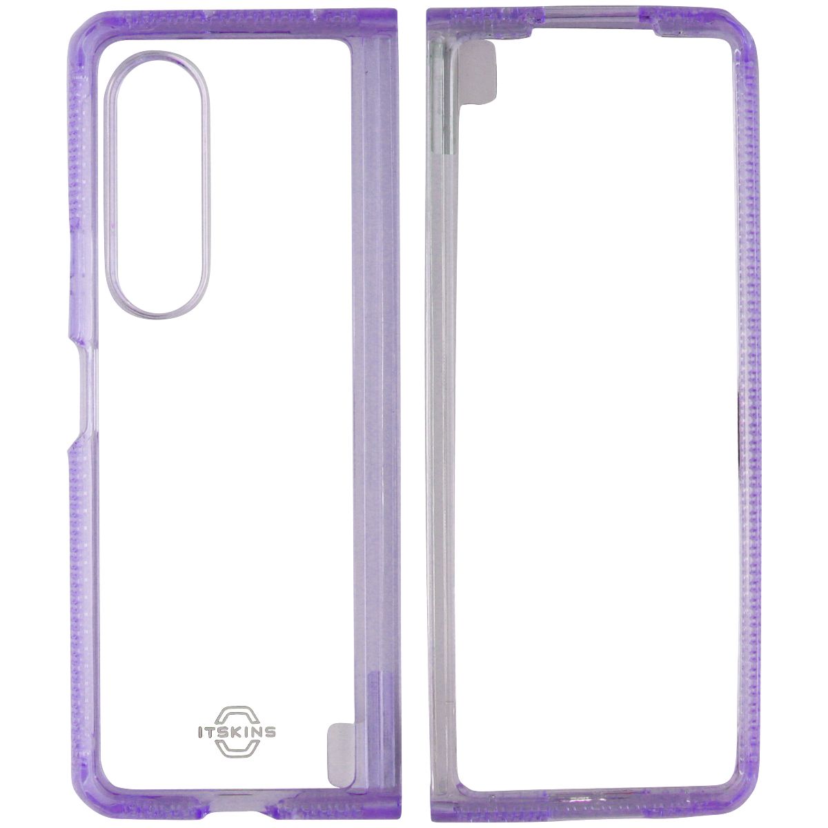 ITSKINS Hybrid R // Clear Case for Samsung Galaxy Z Fold3 5G - Lavender/Clear Cell Phone - Cases, Covers & Skins ITSKINS - Simple Cell Bulk Wholesale Pricing - USA Seller