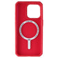 ITSKINS Hybrid_R // Frost Series Case for MagSafe for Apple iPhone 15 Pro - Red