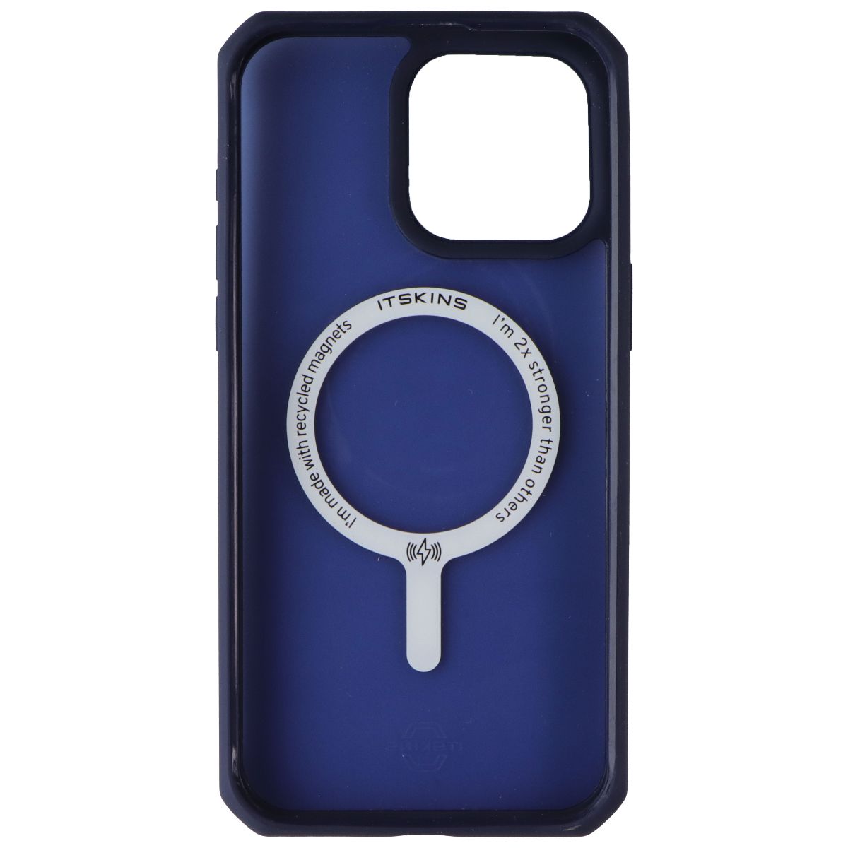 ITSKINS Hybrid R // Frost Hybrid Matte Case for iPhone 15 Pro Max - Blue Cell Phone - Cases, Covers & Skins ITSKINS - Simple Cell Bulk Wholesale Pricing - USA Seller