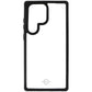 ITSKINS Hybrid_R // Solid Case for Samsung Galaxy S23 Ultra - Black/Clear