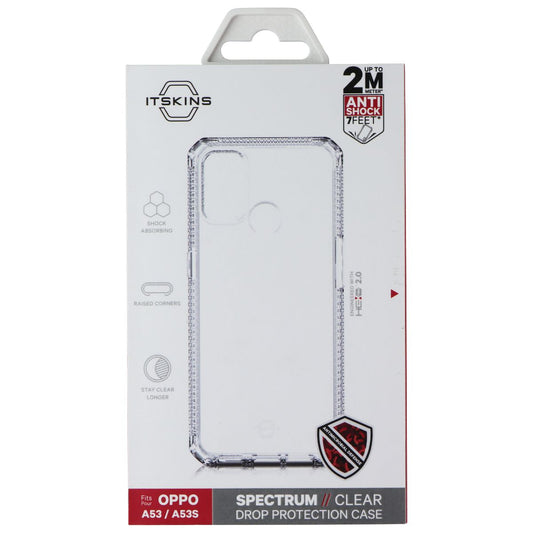 ITSKINS Spectrum // Clear Series Case for OPPO A53 / OPPO A53S - Transparent Cell Phone - Cases, Covers & Skins ITSKINS - Simple Cell Bulk Wholesale Pricing - USA Seller