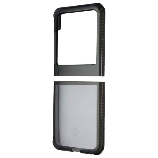 ITSKINS Hybrid_R // Clear Case for Motorola Razr (2024) - Black / Transparent Cell Phone - Cases, Covers & Skins ITSKINS - Simple Cell Bulk Wholesale Pricing - USA Seller