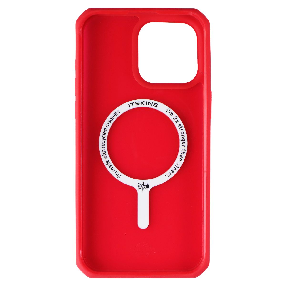 ITSKINS Hybrid_R // Frost Case for MagSafe for Apple iPhone 15 Pro Max - Red Cell Phone - Cases, Covers & Skins ITSKINS - Simple Cell Bulk Wholesale Pricing - USA Seller