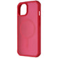 ITSKINS Hybrid_R Frost Case for MagSafe for Apple iPhone 15 / iPhone 14 - Red