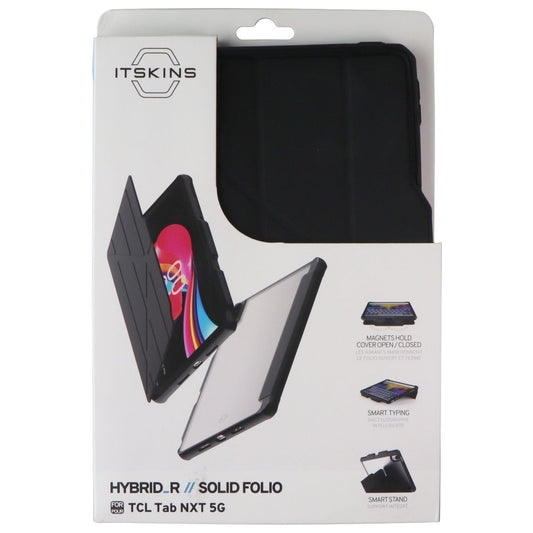 ITSKINS Hybrid_R // Solid Folio for TCL Tab NXT 5G - Black iPad/Tablet Accessories - Cases, Covers, Keyboard Folios ITSKINS - Simple Cell Bulk Wholesale Pricing - USA Seller