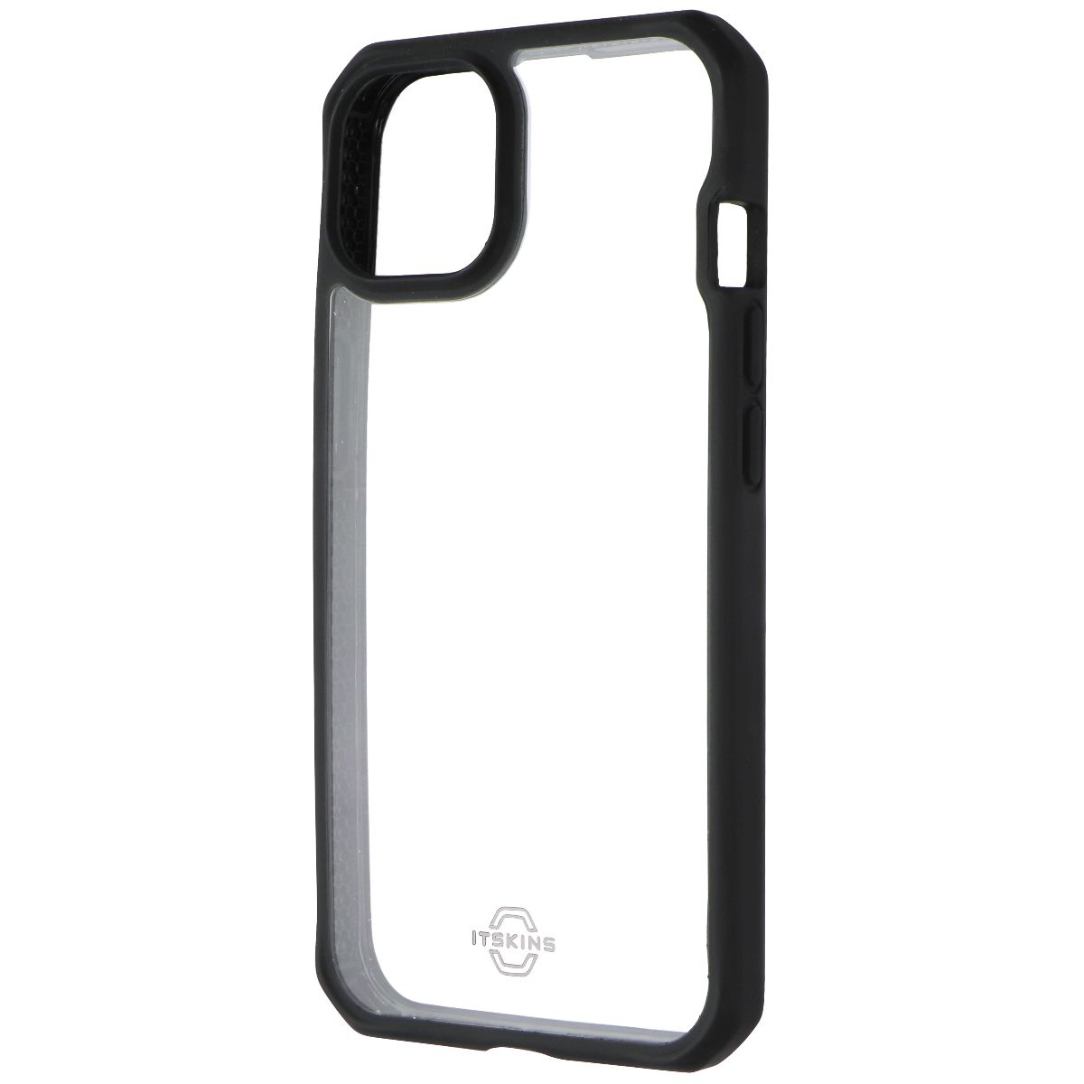 ITSKINS Hybrid_R Series Case for iPhone 14/iPhone 13 - Transparent/Solid Black
