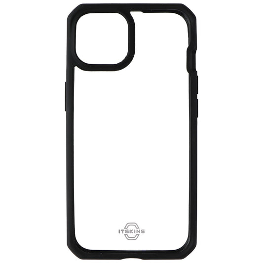 ITSKINS Hybrid_R Series Case for iPhone 14/iPhone 13 - Transparent/Solid Black Cell Phone - Cases, Covers & Skins ITSKINS    - Simple Cell Bulk Wholesale Pricing - USA Seller