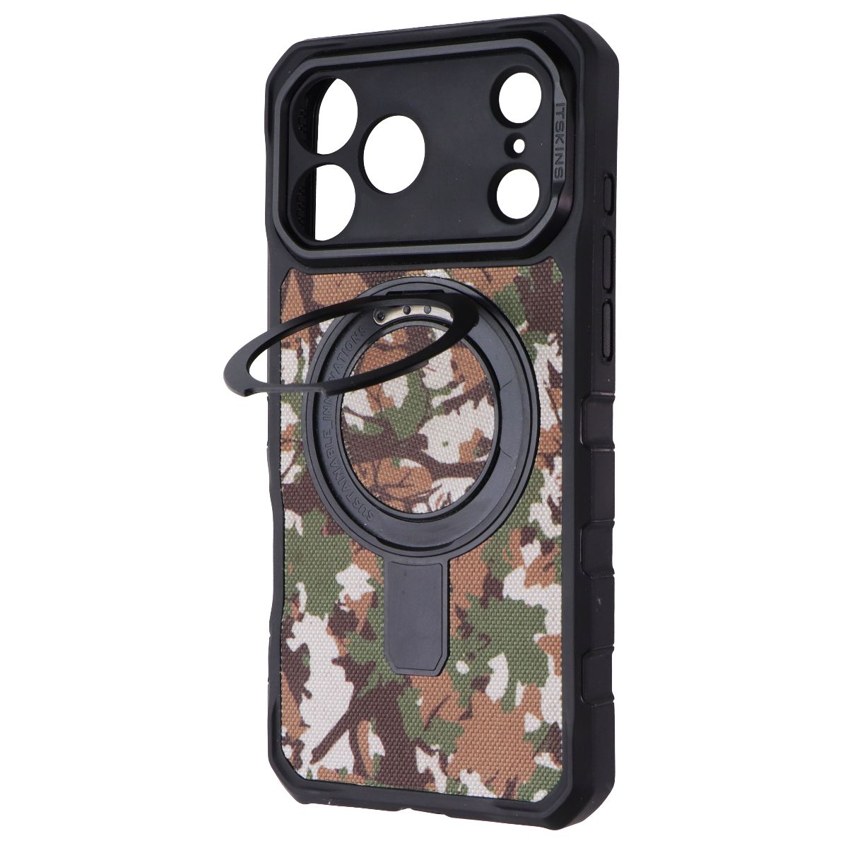 ITSKINS Supreme Nylon Stand Case for MagSafe for Apple iPhone 17 Pro Max - Camo Cell Phone - Cases, Covers & Skins ITSKINS - Simple Cell Bulk Wholesale Pricing - USA Seller