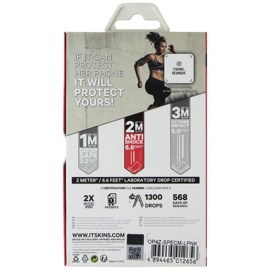 ITSKINS Spectrum // Clear Series Case for OPPO Reno4 Z - Light Pink Transparent Cell Phone - Cases, Covers & Skins ITSKINS - Simple Cell Bulk Wholesale Pricing - USA Seller