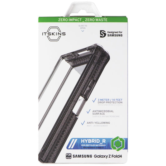 ITSKINS Hybrid_R Series Case for Samsung Galaxy Z Fold4 - Black/Transparent Cell Phone - Cases, Covers & Skins ITSKINS - Simple Cell Bulk Wholesale Pricing - USA Seller