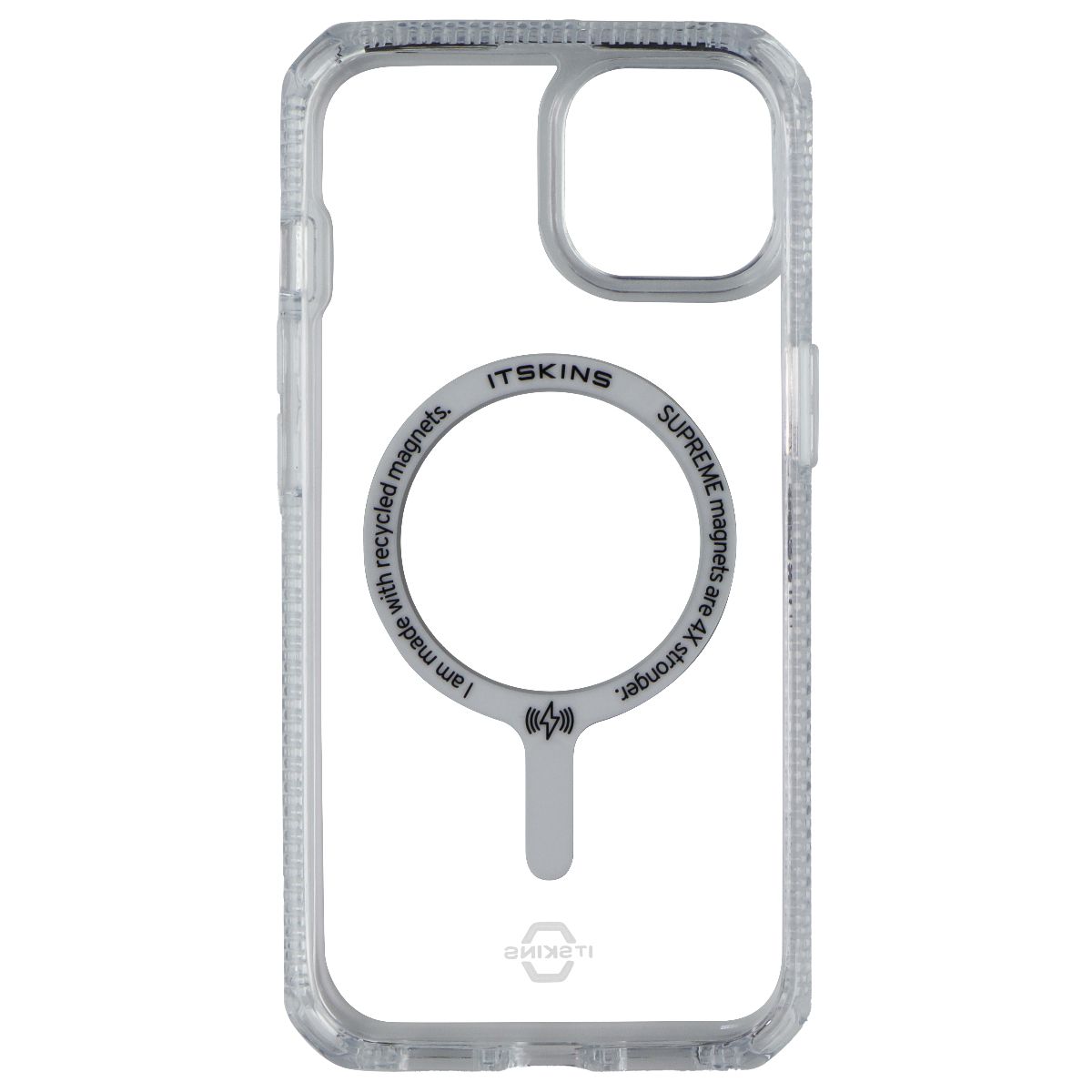 ITSKINS Hybrid_R Series Case for MagSafe for Apple iPhone 14 / 13 - Clear Cell Phone - Cases, Covers & Skins ITSKINS - Simple Cell Bulk Wholesale Pricing - USA Seller