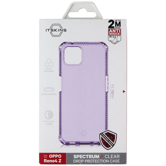 ITSKINS Spectrum // Clear Series Case for OPPO Reno4 Z - Light Purple Cell Phone - Cases, Covers & Skins ITSKINS - Simple Cell Bulk Wholesale Pricing - USA Seller