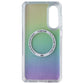 ITSKINS Hybrid_R // Vapor Iridescent MagSafe Case for Galaxy S25 Edge - Violet Cell Phone - Cases, Covers & Skins ITSKINS - Simple Cell Bulk Wholesale Pricing - USA Seller