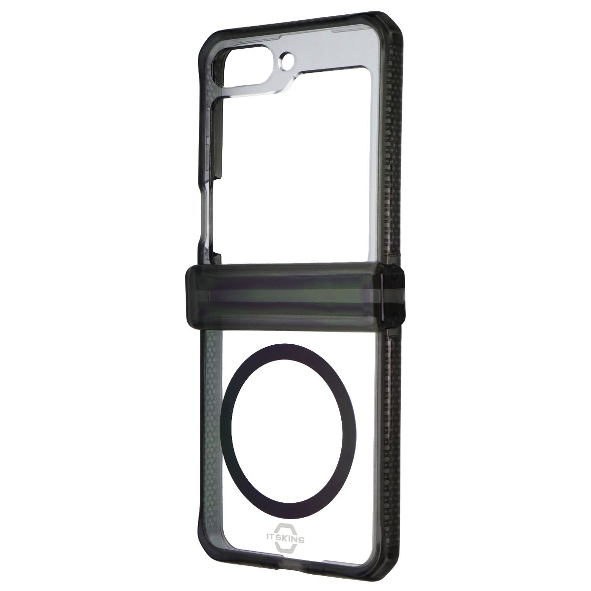 ITSKINS Hybrid_R Clear // Hinge Case for MagSafe for Galaxy Z Flip5 - Smoke Cell Phone - Cases, Covers & Skins ITSKINS - Simple Cell Bulk Wholesale Pricing - USA Seller