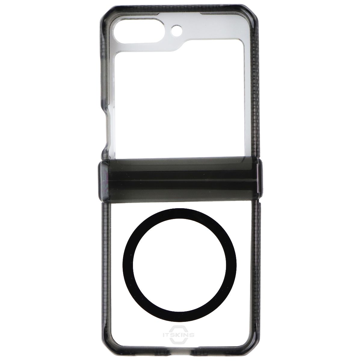 ITSKINS Hybrid_R Clear // Hinge Case for MagSafe for Galaxy Z Flip5 - Smoke Cell Phone - Cases, Covers & Skins ITSKINS - Simple Cell Bulk Wholesale Pricing - USA Seller