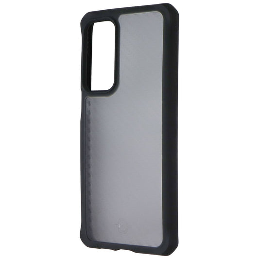 ITSKINS Knox Pro // TEK Series Case for Motorola Edge - Black/Clear