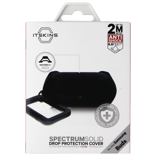 ITSKINS Spectrum Solid Series Case for Samsung Galaxy Buds/Buds+ (Plus) - Black iPod, Audio Player Accessories - Cases, Covers & Skins ITSKINS - Simple Cell Bulk Wholesale Pricing - USA Seller