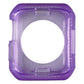 ITSKINS Spectrum Case 2Pack for Apple Watch SE 2nd/6/5/4 (44mm) - Clear & Purple