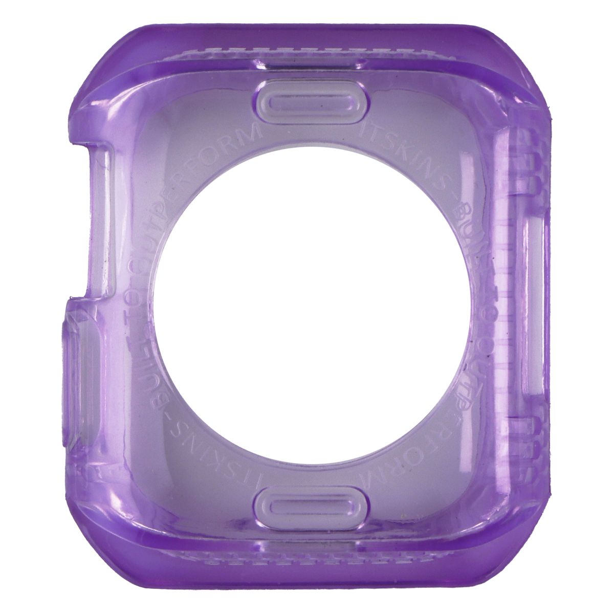 ITSKINS Spectrum Case 2Pack for Apple Watch SE 2nd/6/5/4 (44mm) - Clear & Purple