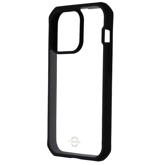 ITSKINS Hybrid_R Case for Apple iPhone 14 Pro - Clear / Solid Black Cell Phone - Cases, Covers & Skins ITSKINS - Simple Cell Bulk Wholesale Pricing - USA Seller