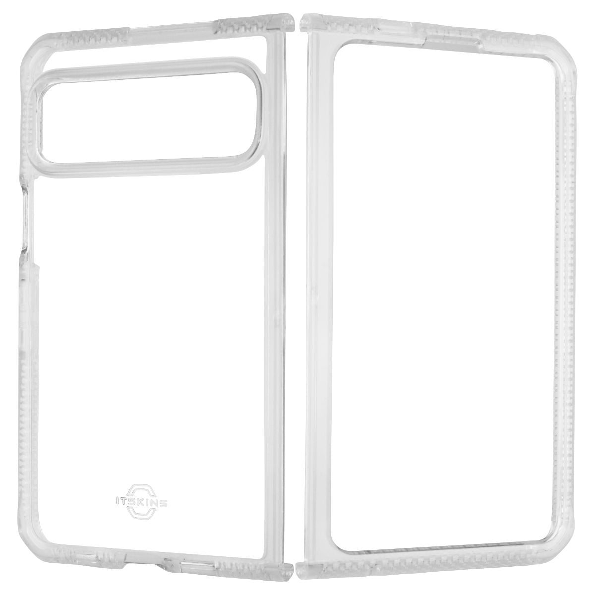 ITSKINS Hybrid_R Clear Series Case for Google Pixel Fold - Clear Cell Phone - Cases, Covers & Skins ITSKINS    - Simple Cell Bulk Wholesale Pricing - USA Seller