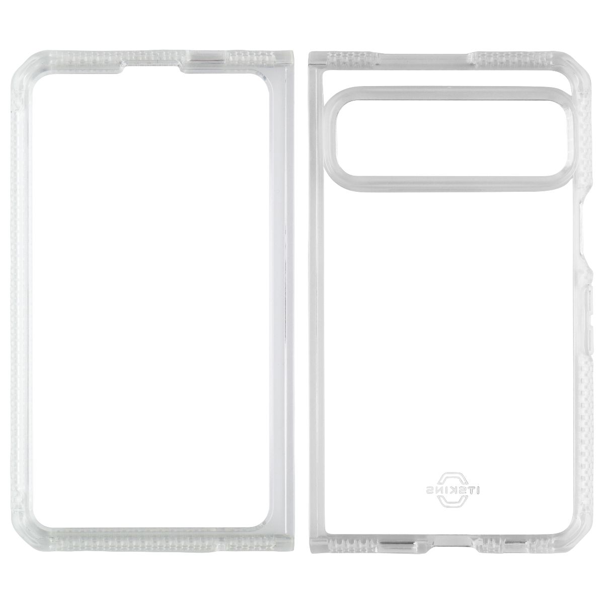 ITSKINS Hybrid_R Clear Series Case for Google Pixel Fold - Clear Cell Phone - Cases, Covers & Skins ITSKINS    - Simple Cell Bulk Wholesale Pricing - USA Seller