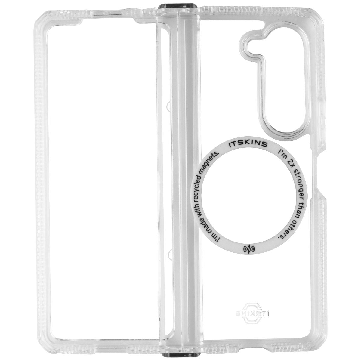 ITSKINS Hybrid_R Hinge Clear Case for MagSafe for Galaxy Z Fold5 - Transparent Cell Phone - Cases, Covers & Skins ITSKINS    - Simple Cell Bulk Wholesale Pricing - USA Seller