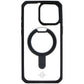 ITSKINS Hybrid_R // Stand Case for MagSafe for iPhone 15 Pro Max - Black/Clear Cell Phone - Cases, Covers & Skins ITSKINS - Simple Cell Bulk Wholesale Pricing - USA Seller