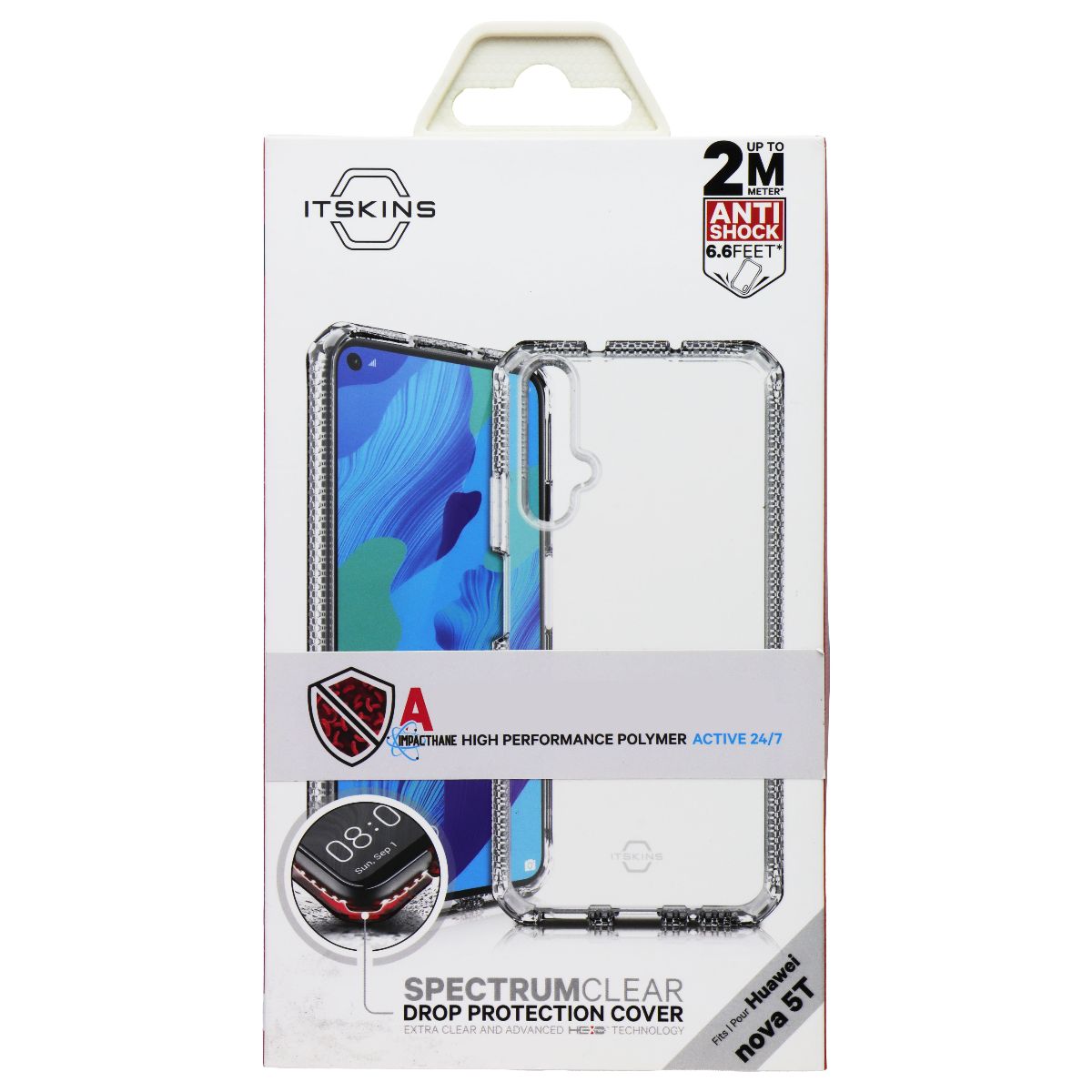 ITSKINS Spectrum // Clear Series Case for Huawei nova 5T - Transparent Cell Phone - Cases, Covers & Skins ITSKINS - Simple Cell Bulk Wholesale Pricing - USA Seller
