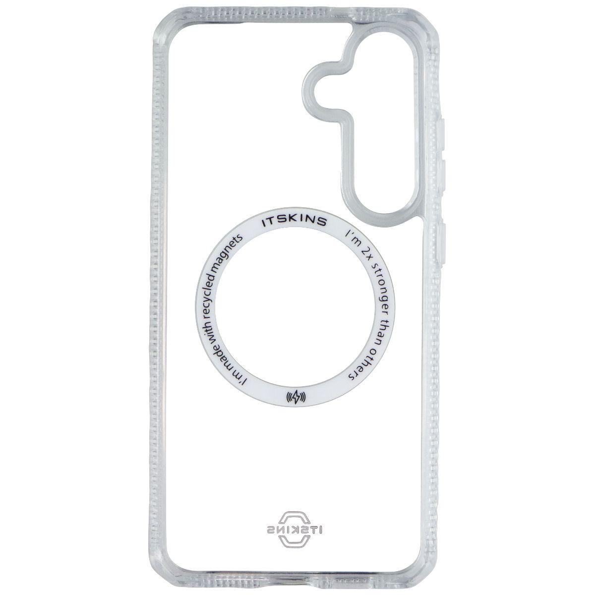 ITSKINS Hybrid_R // Clear Series Magnetic Case for Samsung Galaxy (S25+) - Clear Cell Phone - Cases, Covers & Skins ITSKINS - Simple Cell Bulk Wholesale Pricing - USA Seller