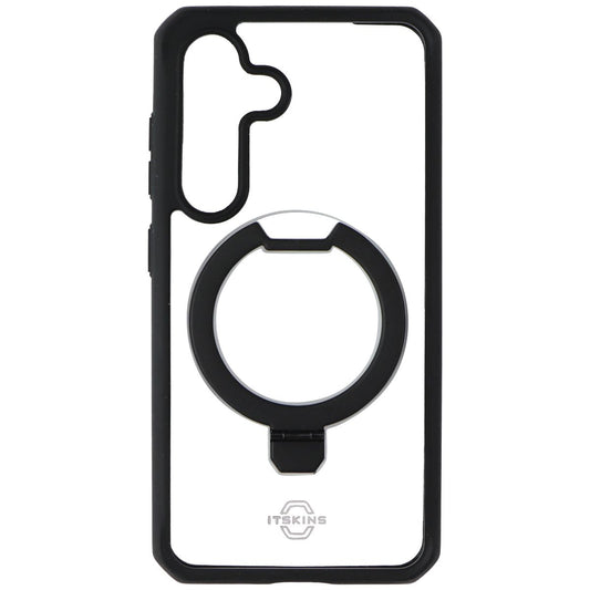 ITSKINS Hybrid R Case w/ Stand for MagSafe for Samsung Galaxy S24 - Black/Clear Cell Phone - Cases, Covers & Skins ITSKINS - Simple Cell Bulk Wholesale Pricing - USA Seller