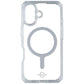 ITSKINS Hybrid_R // Mood Case for MagSafe for Apple iPhone 16 - Clear / Purple