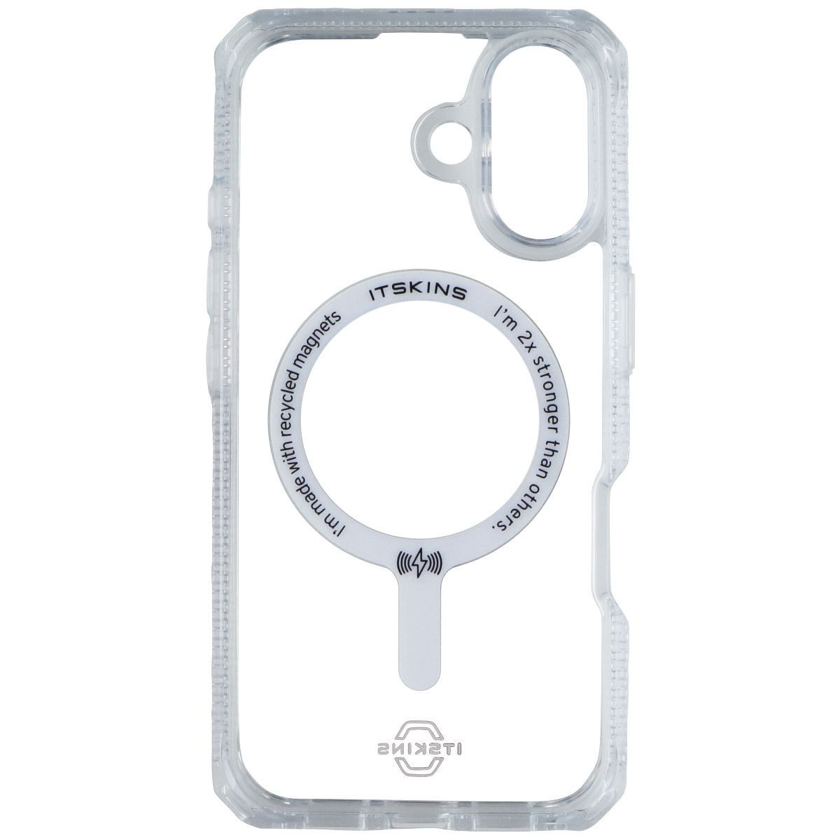 ITSKINS Hybrid_R // Mood Case for MagSafe for Apple iPhone 16 - Clear / Purple Cell Phone - Cases, Covers & Skins ITSKINS - Simple Cell Bulk Wholesale Pricing - USA Seller